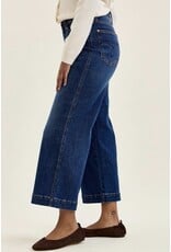 Judy Blue JB Claudia HW TC Dk Ankle Wide Jeans