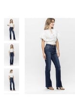 Judy Blue JB HW Vintage Frayed Hem Bootcut Jeans