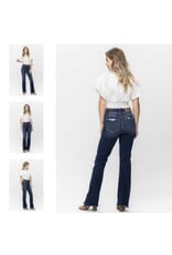 Judy Blue JB HW Vintage Frayed Hem Bootcut Jeans