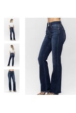 Judy Blue JB HW Vintage Frayed Hem Bootcut Jeans