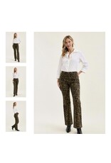 Judy Blue JB HW Bootcut Leopard Jeans