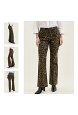 Judy Blue JB HW Bootcut Leopard Jeans