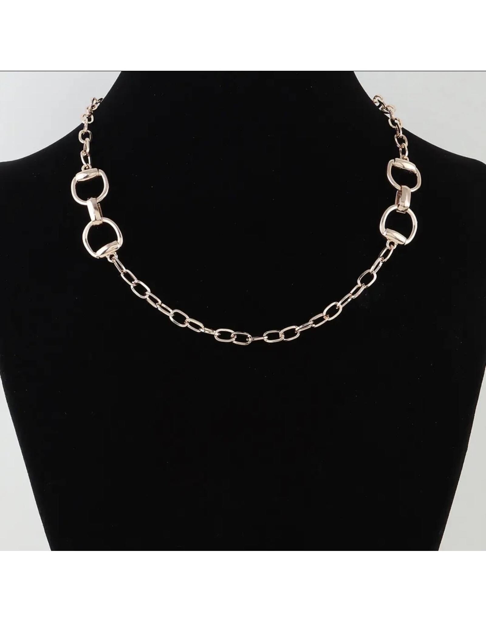 Equestrian Link Necklace
