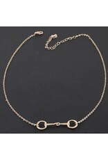 Interlocked Wind Up Chain Necklace