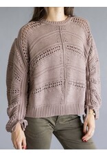 Elan Elan Knit Cinnamon Sweater