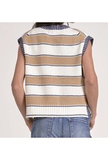 Elan Elan Slate Sleeveless Sweater