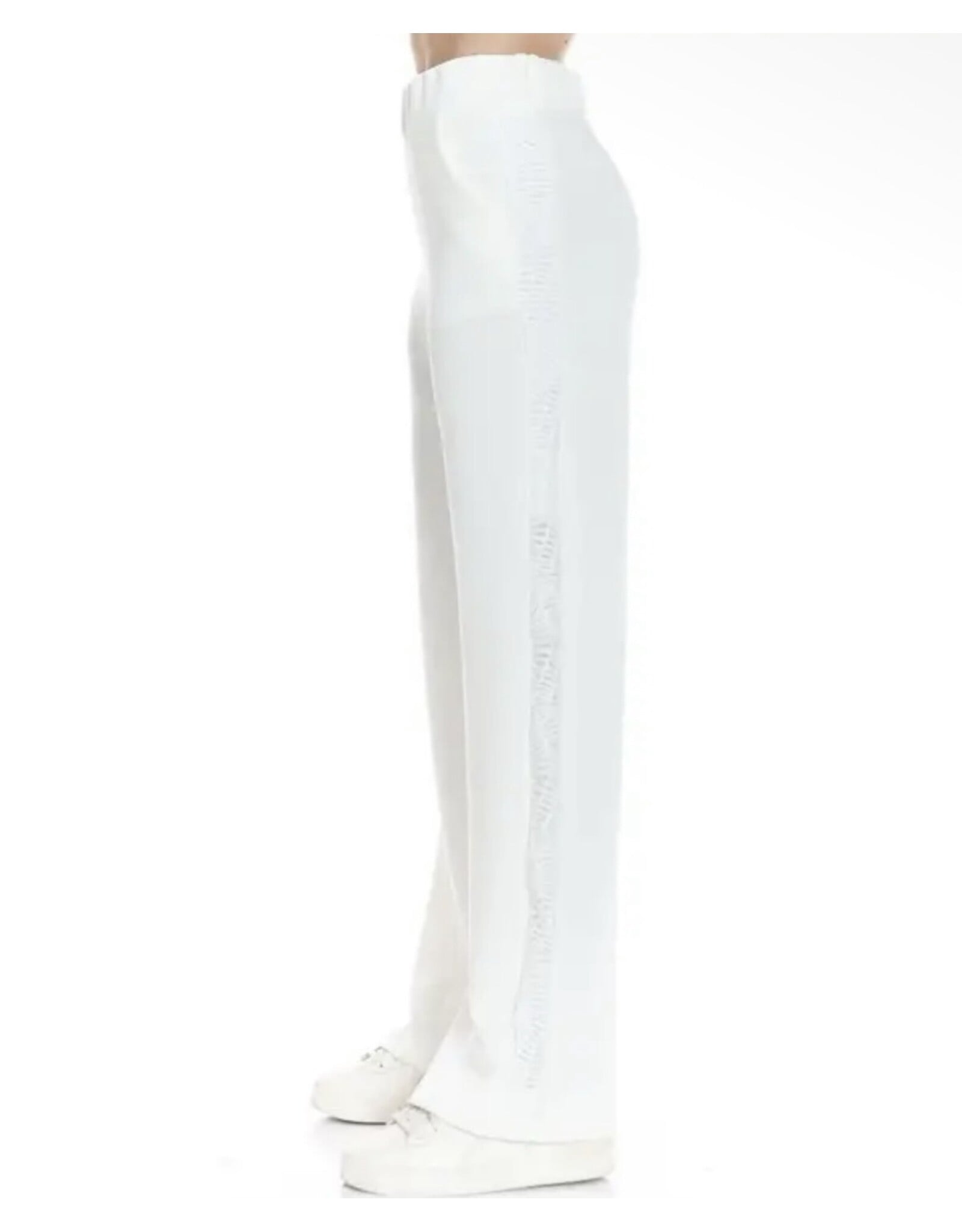 Ariella Ivory scuba pants