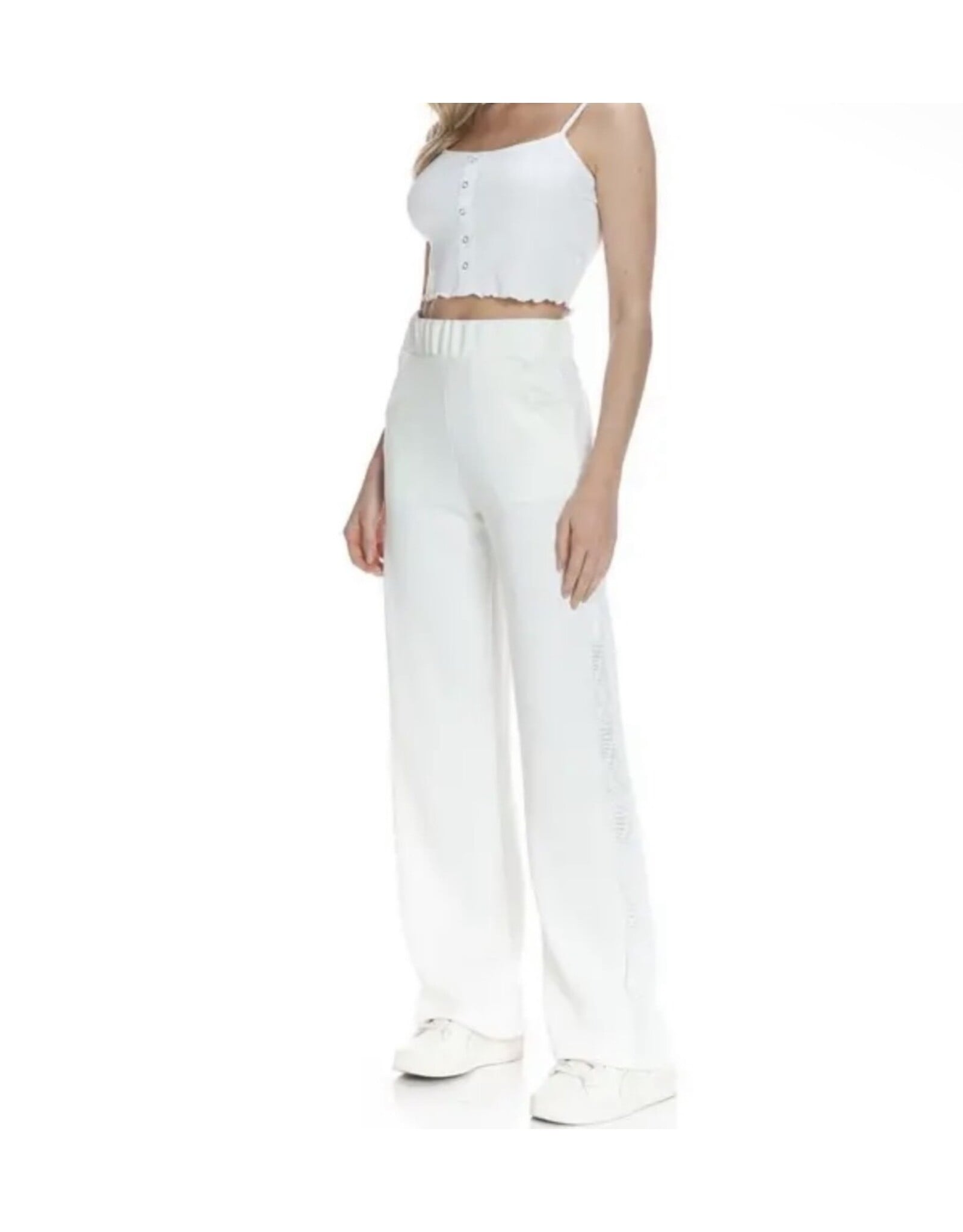Ariella Ivory scuba pants