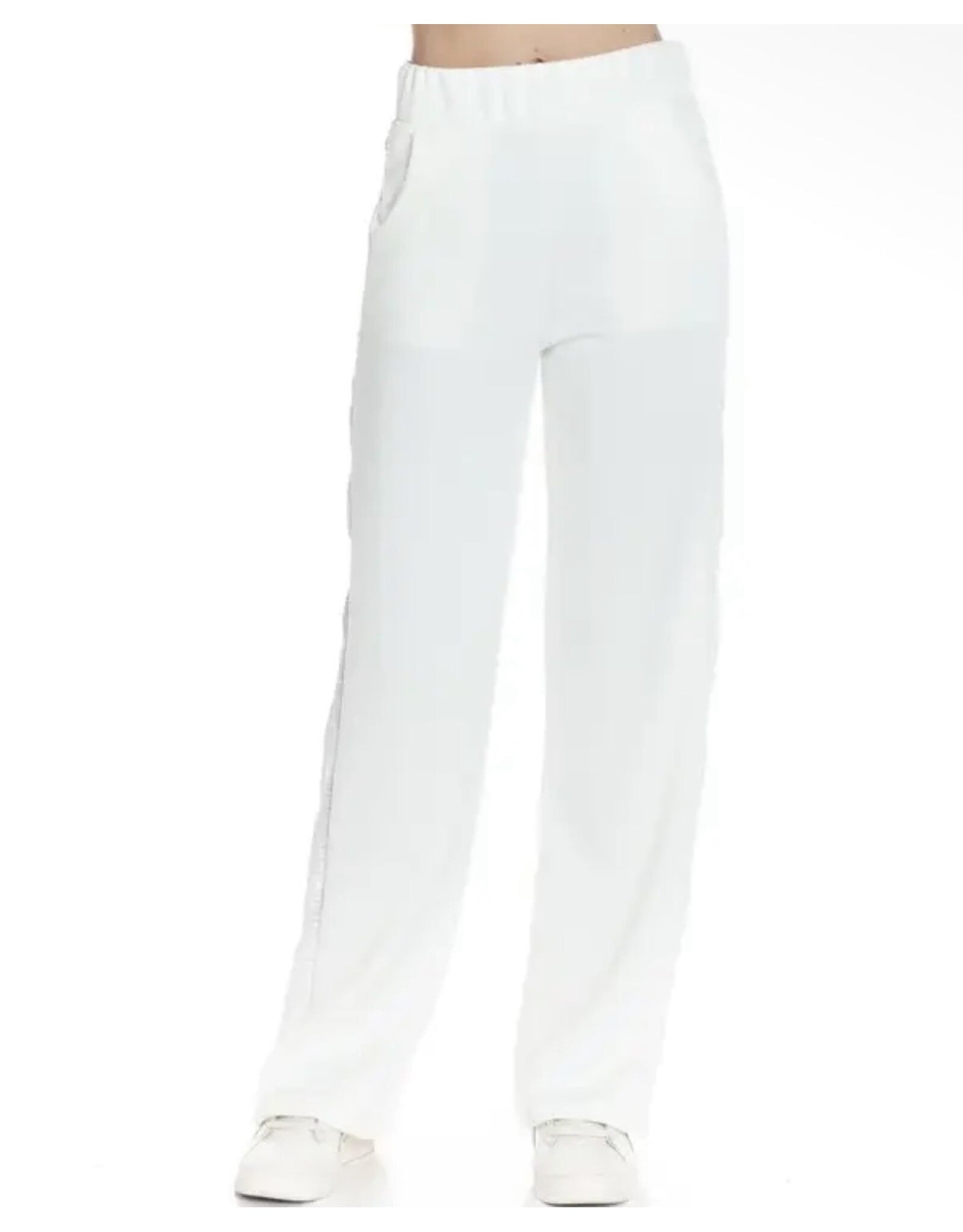 Ariella Ivory scuba pants