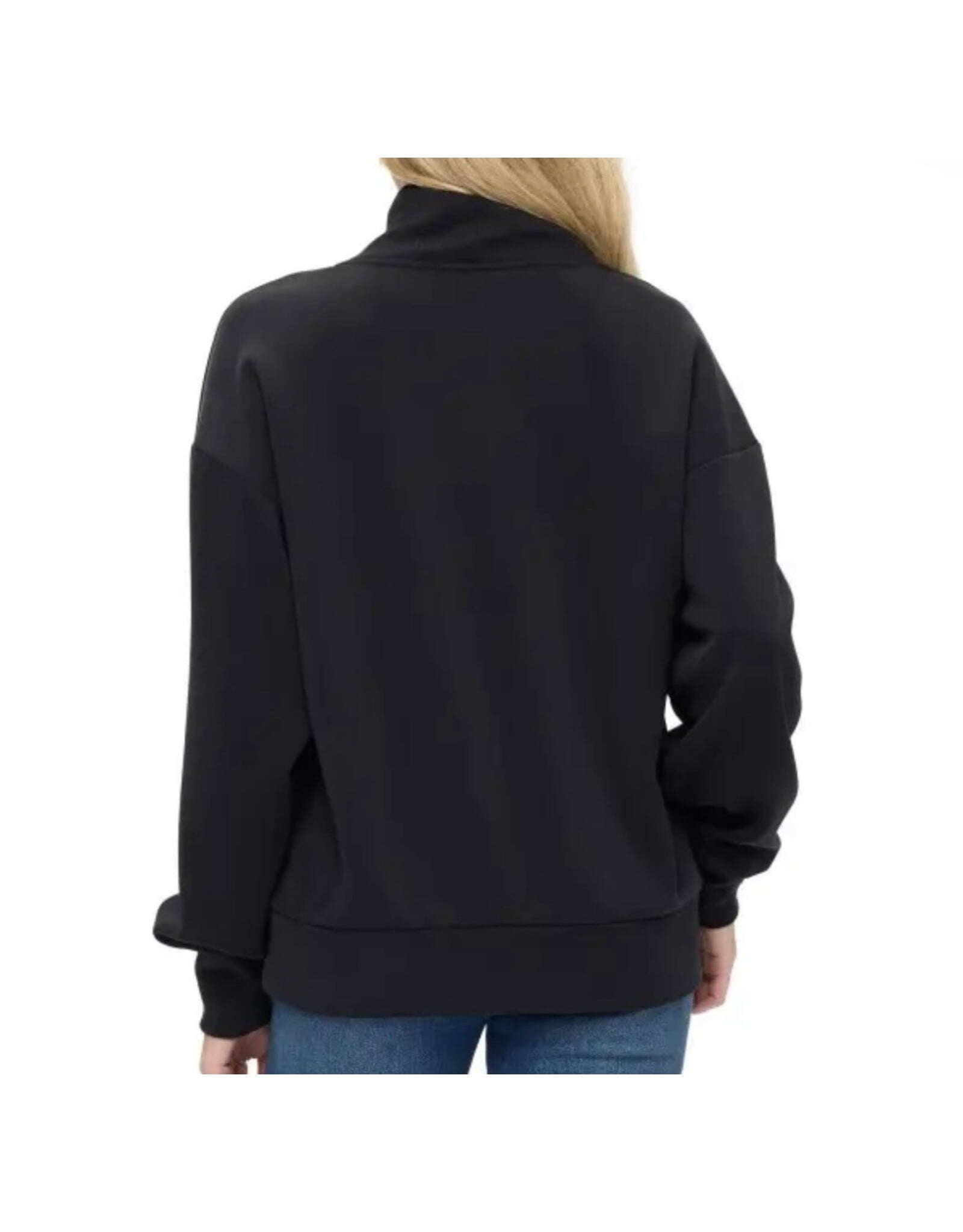 Ariella Black hoodie with zipper