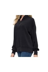 Ariella Black hoodie with zipper