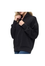 Ariella Black hoodie with zipper