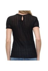Ariella Black sheer lightweight top