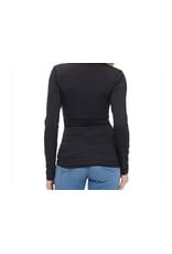 Ariella Ariella black plunge top