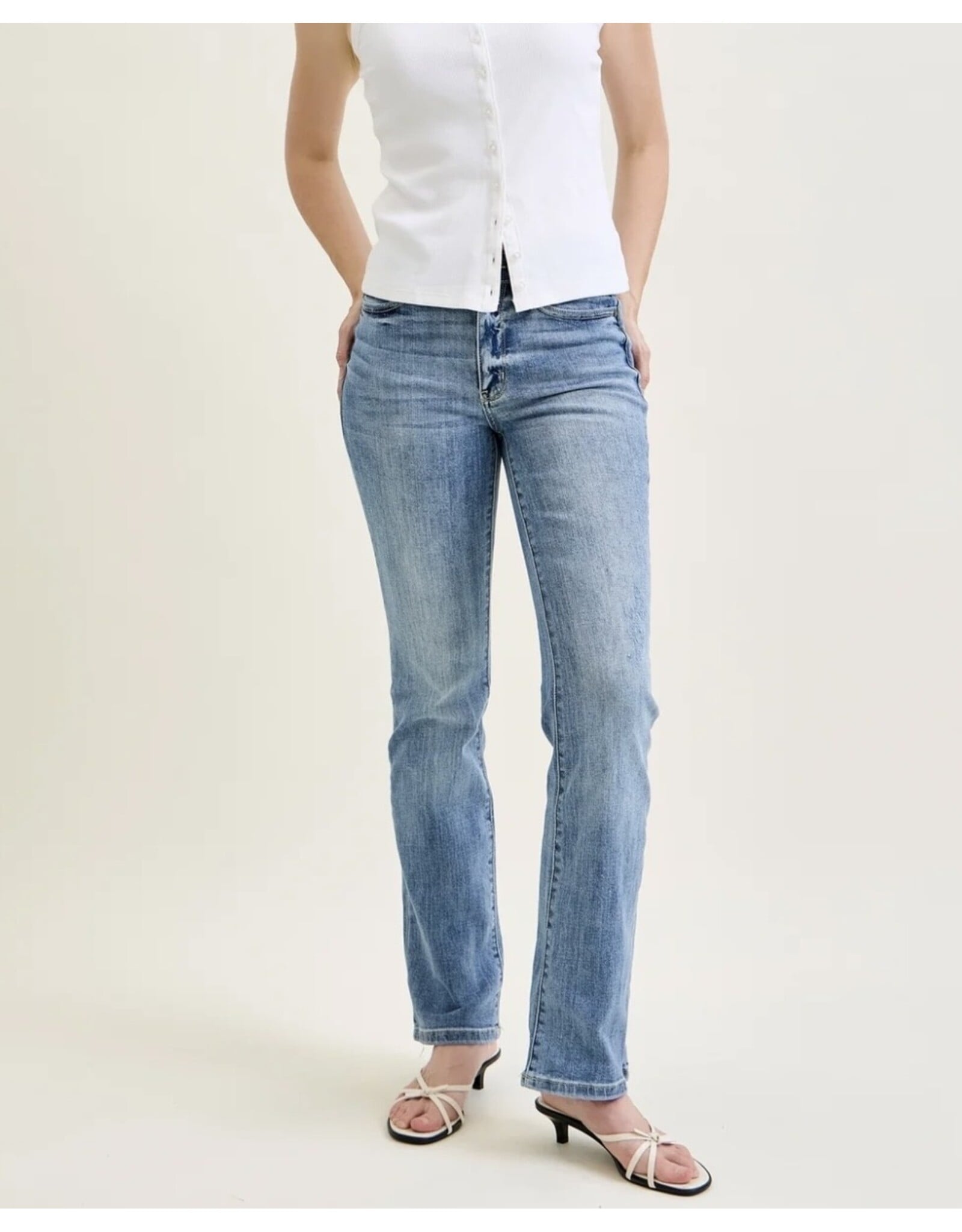Judy Blue JB Daisy bootcut MR dusk rider