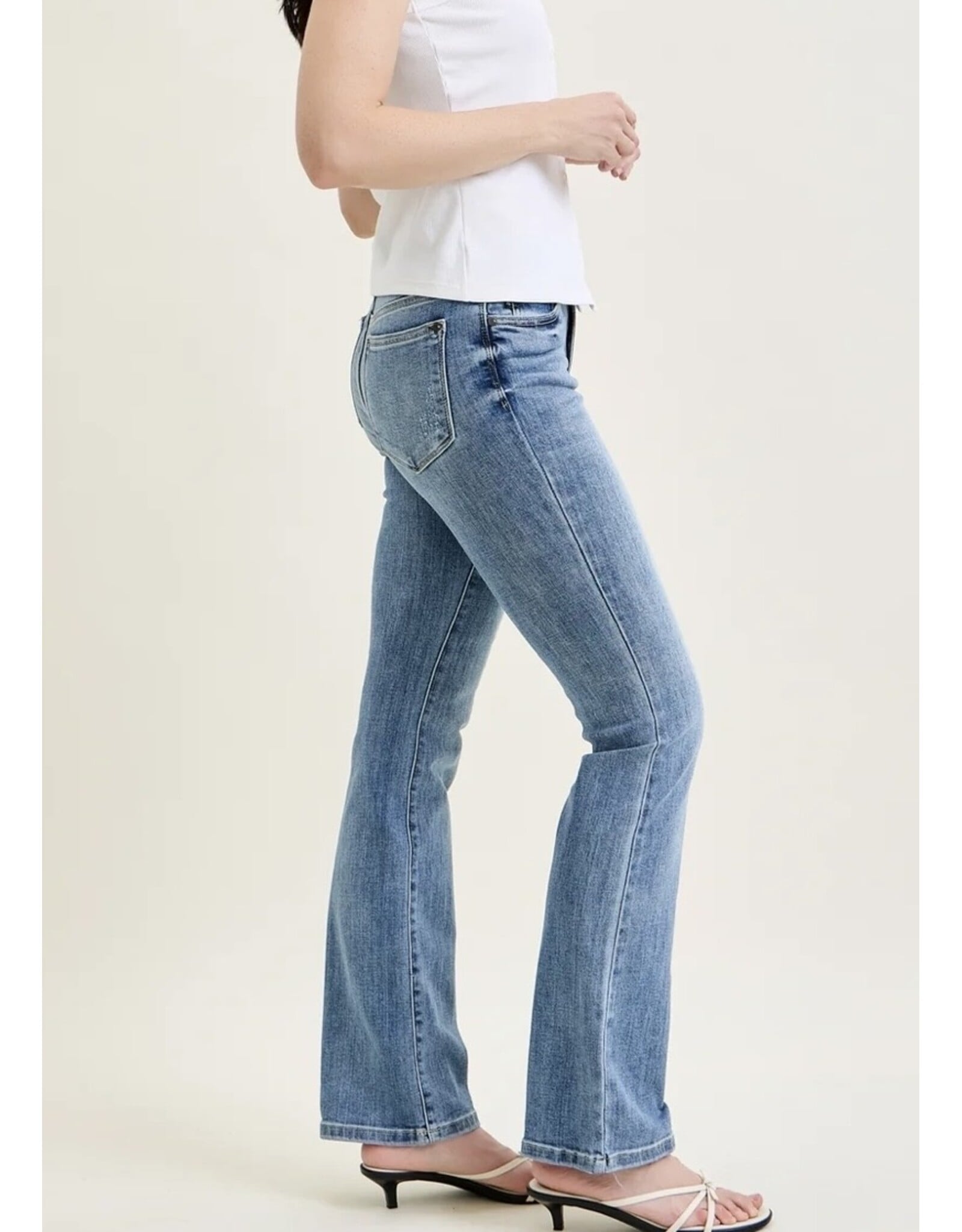Judy Blue JB Daisy bootcut MR dusk rider