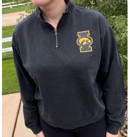 Iowa Hawkeye 1/4 zip sweatshirt