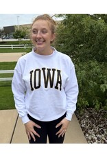 Mock neck IOWA sweatshirt
