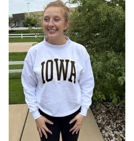 Mock neck IOWA sweatshirt