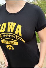 IOWA football tee