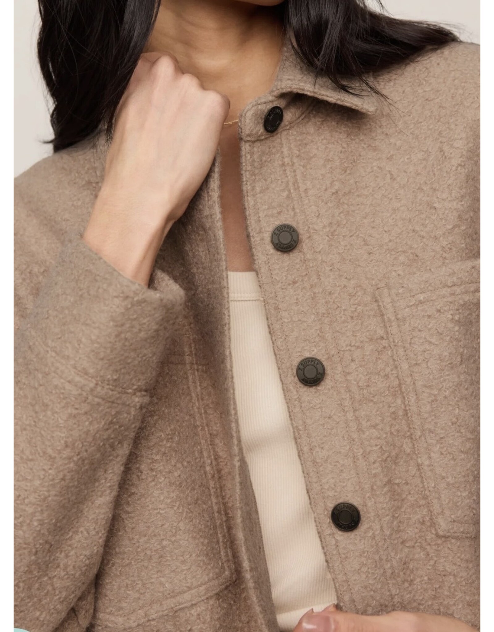 ZSupply ZSupply All Day Poodle Knit Jacket