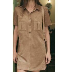 ZSupply ZSupply Leone Suede Mini Dress