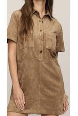 ZSupply ZSupply Leone Suede Mini Dress