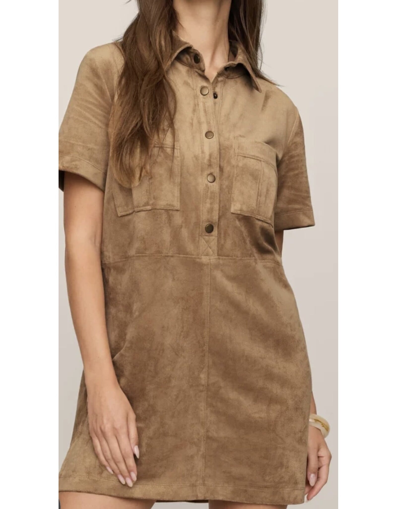 ZSupply ZSupply Leone Suede Mini Dress