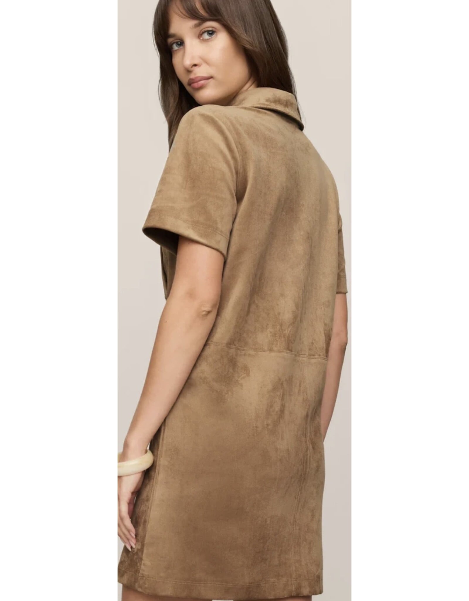 ZSupply ZSupply Leone Suede Mini Dress