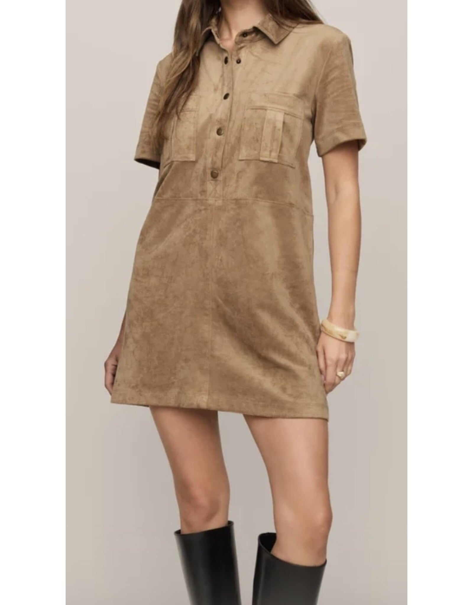 ZSupply ZSupply Leone Suede Mini Dress
