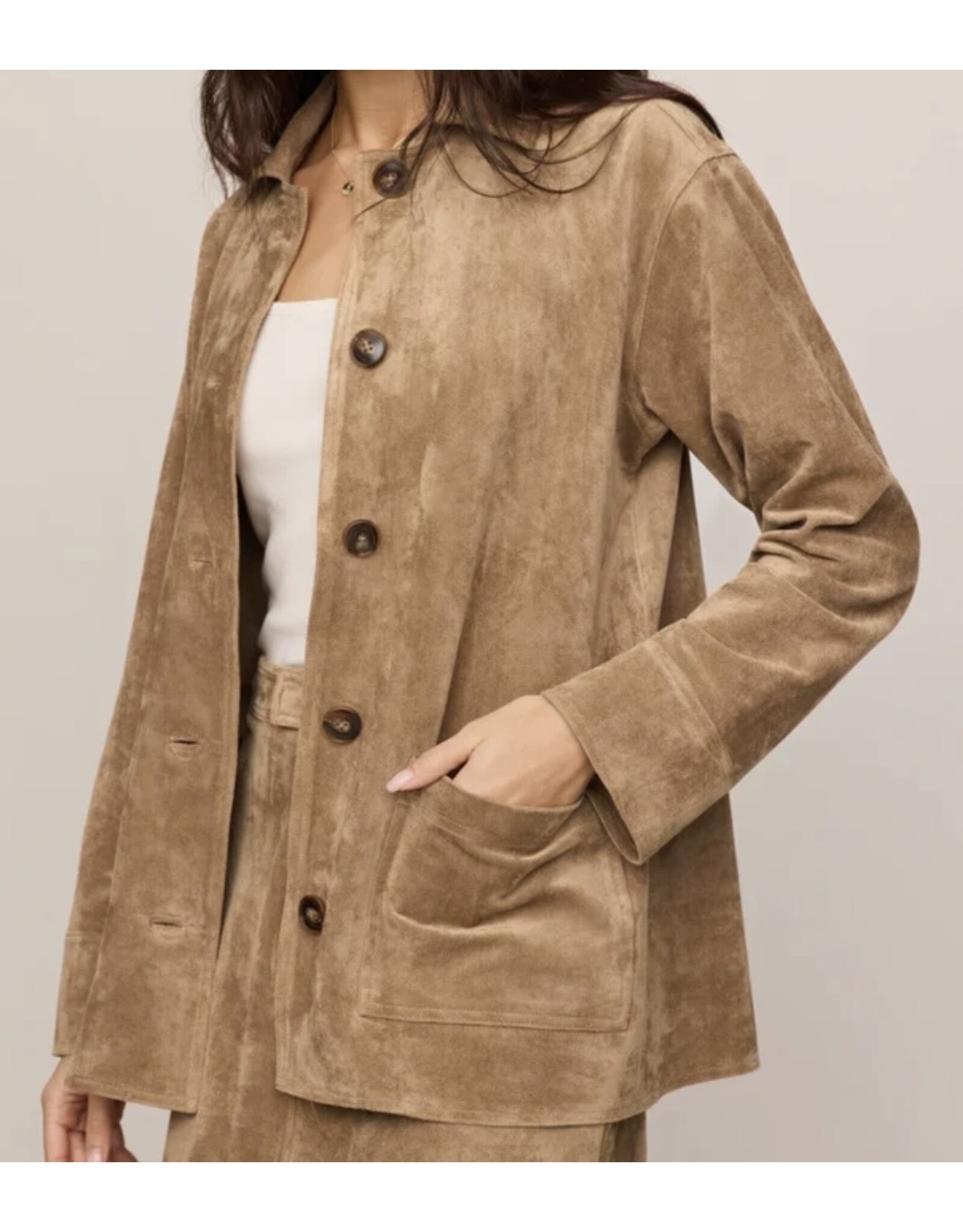 ZSupply ZSupply Decker Suede Chore Coat