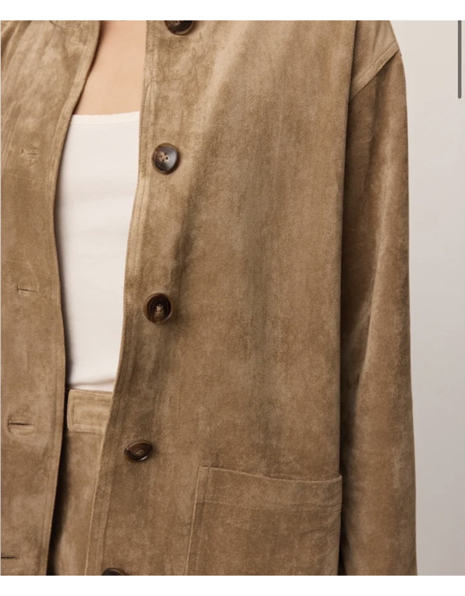 ZSupply ZSupply Decker Suede Chore Coat
