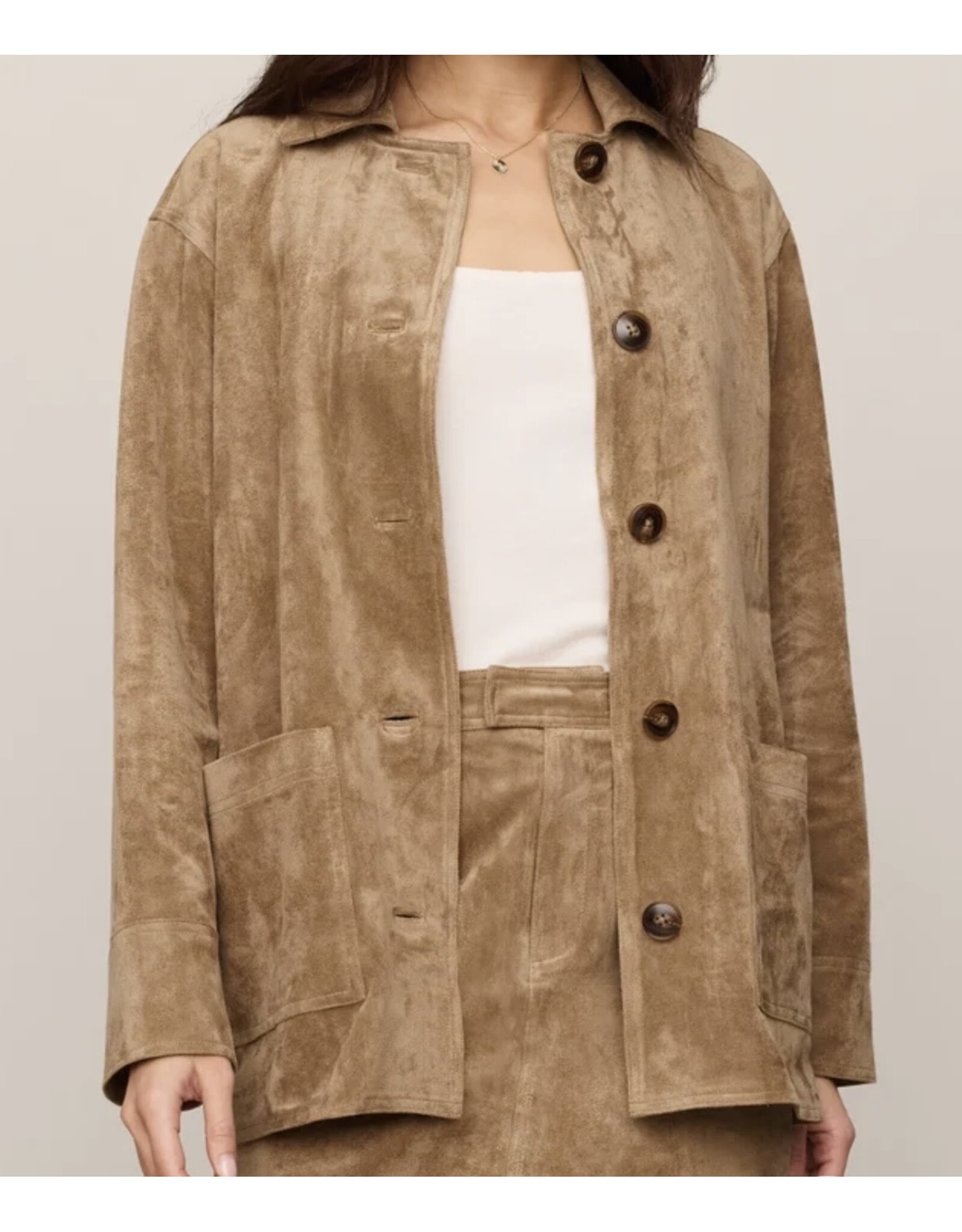 ZSupply ZSupply Decker Suede Chore Coat