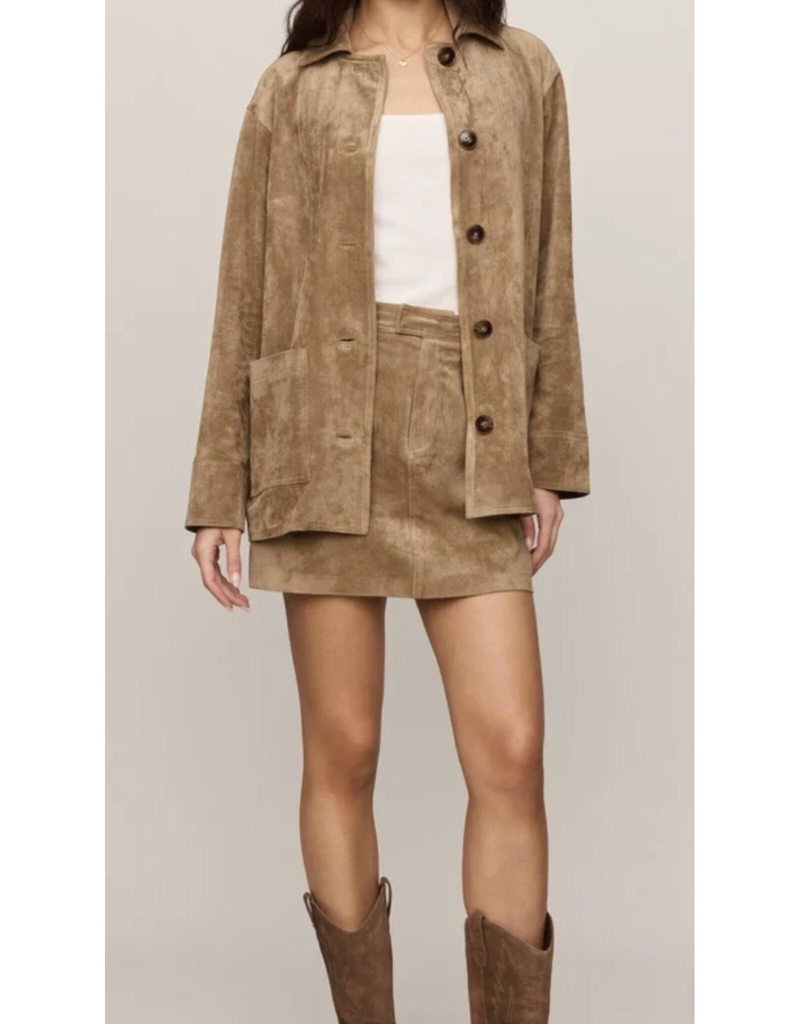ZSupply ZSupply Decker Suede Chore Coat