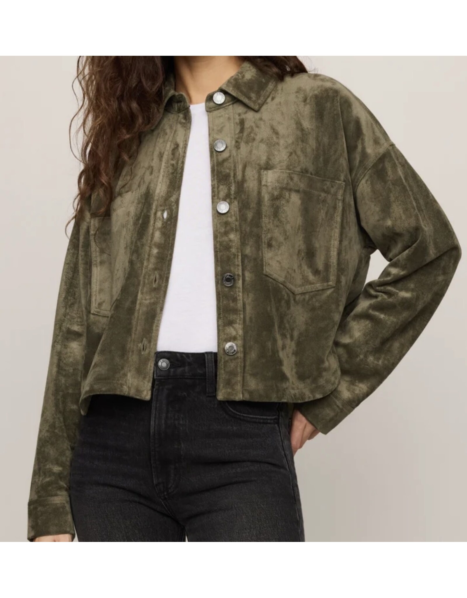 ZSupply ZSupply All Day Crop Suede Jacket