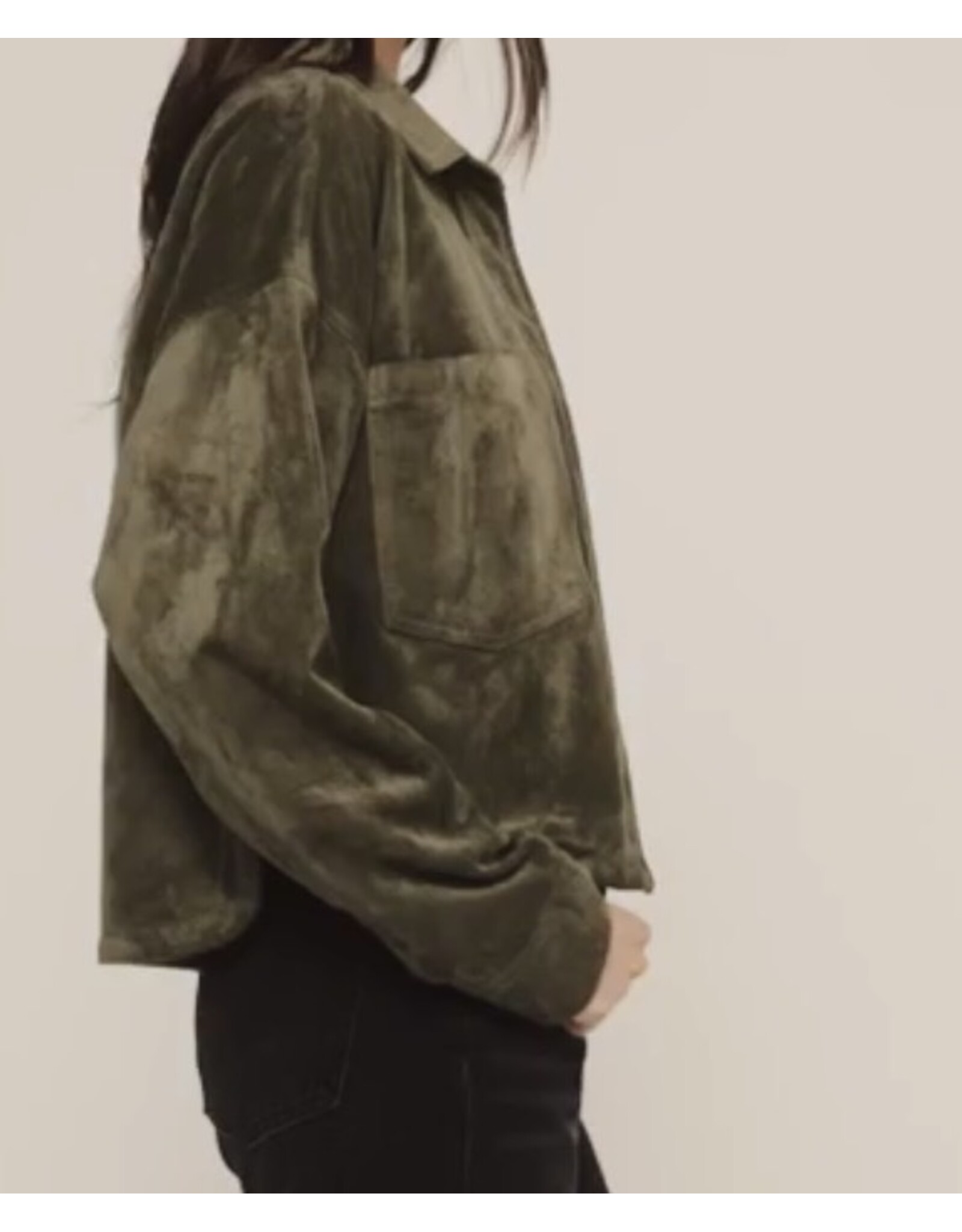 ZSupply ZSupply All Day Crop Suede Jacket