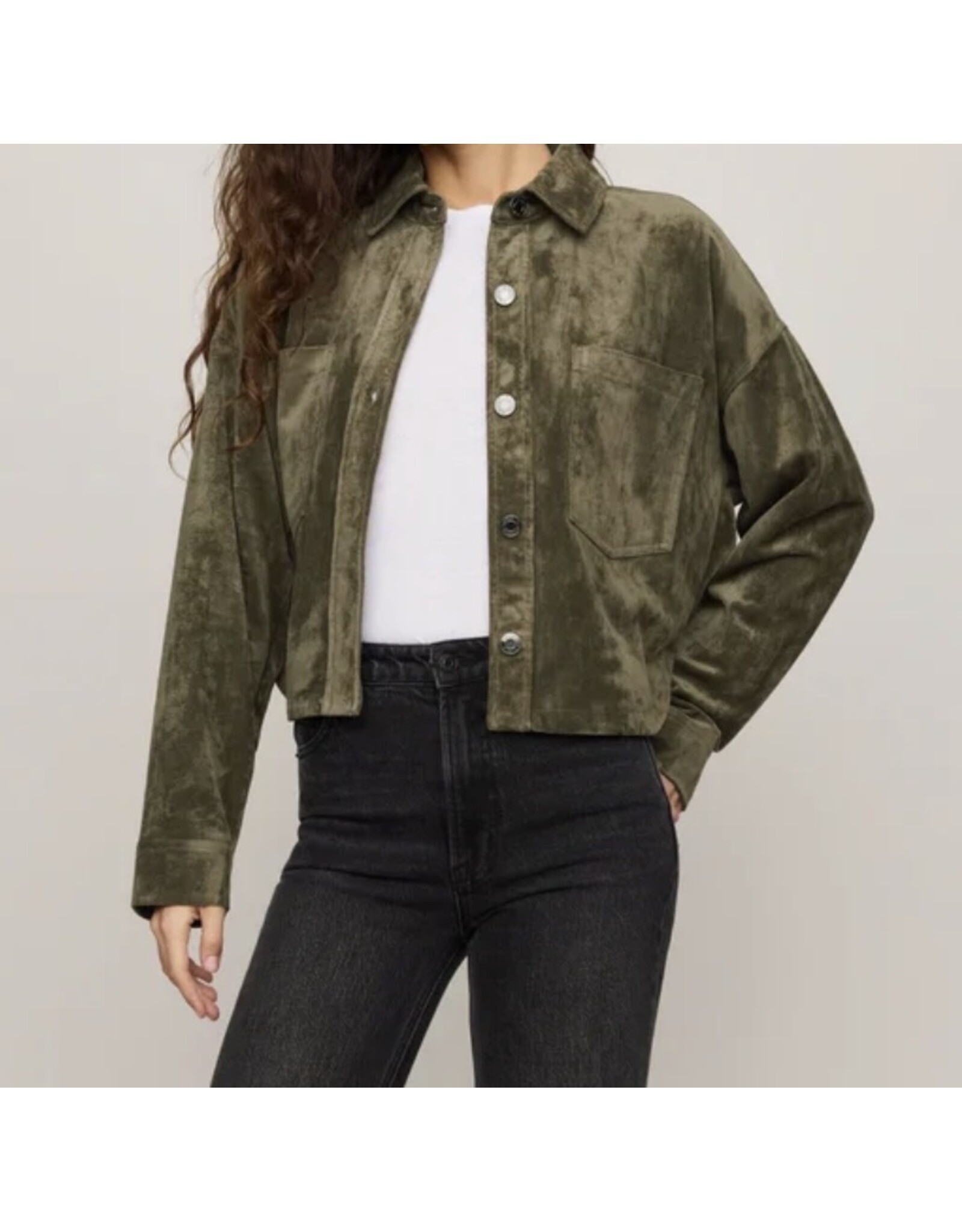 ZSupply ZSupply All Day Crop Suede Jacket