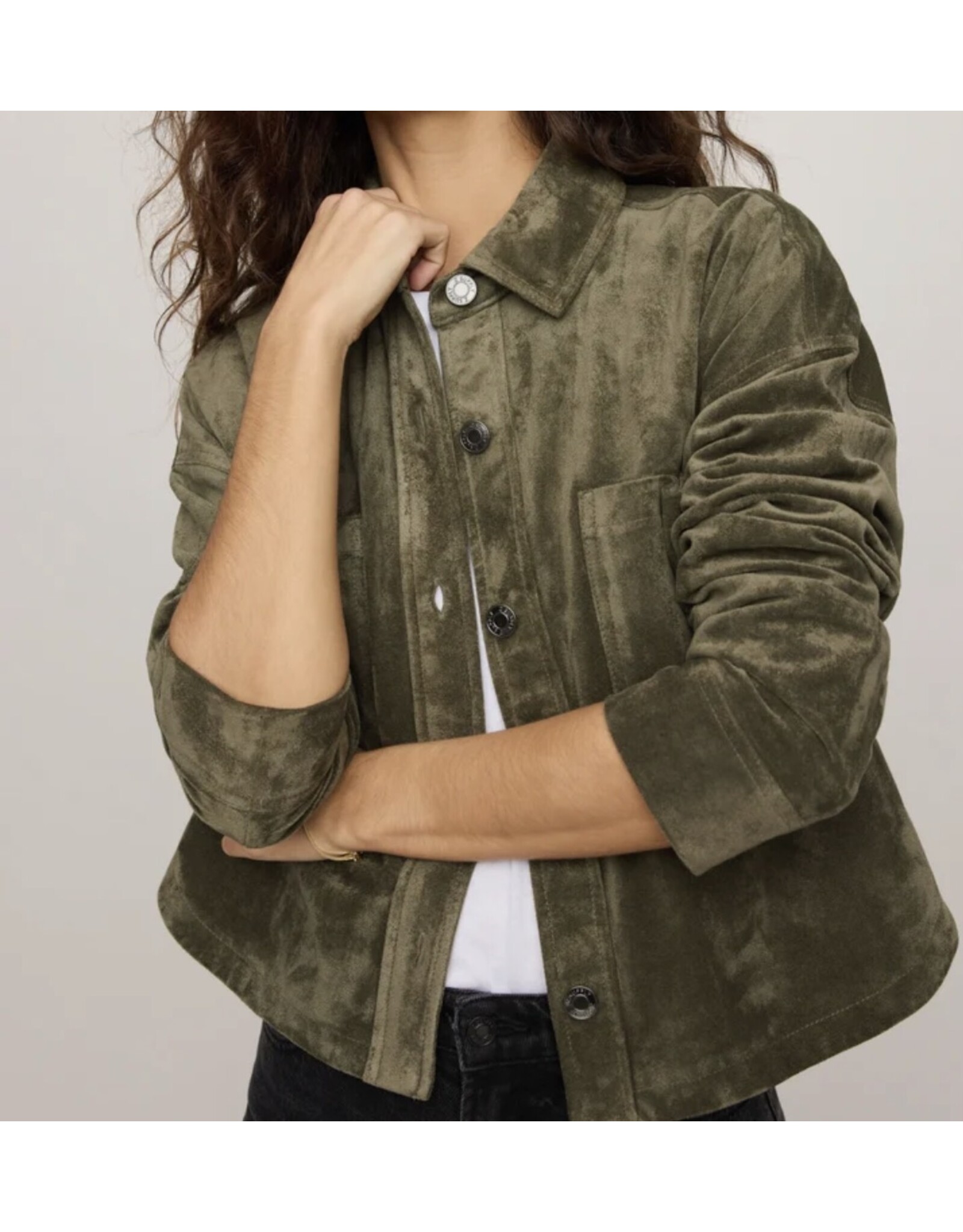 ZSupply ZSupply All Day Crop Suede Jacket