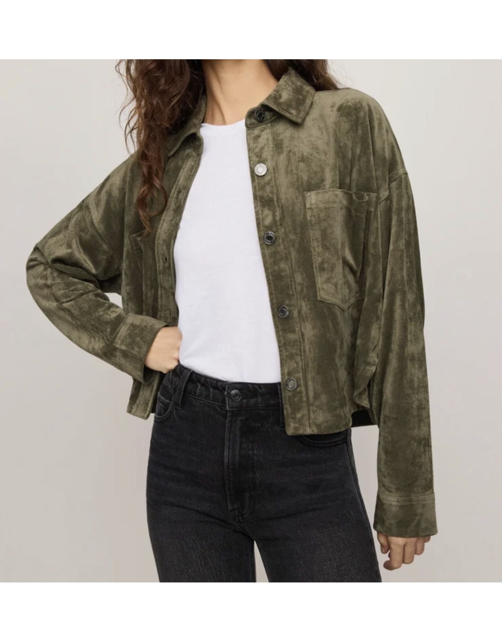 ZSupply ZSupply All Day Crop Suede Jacket