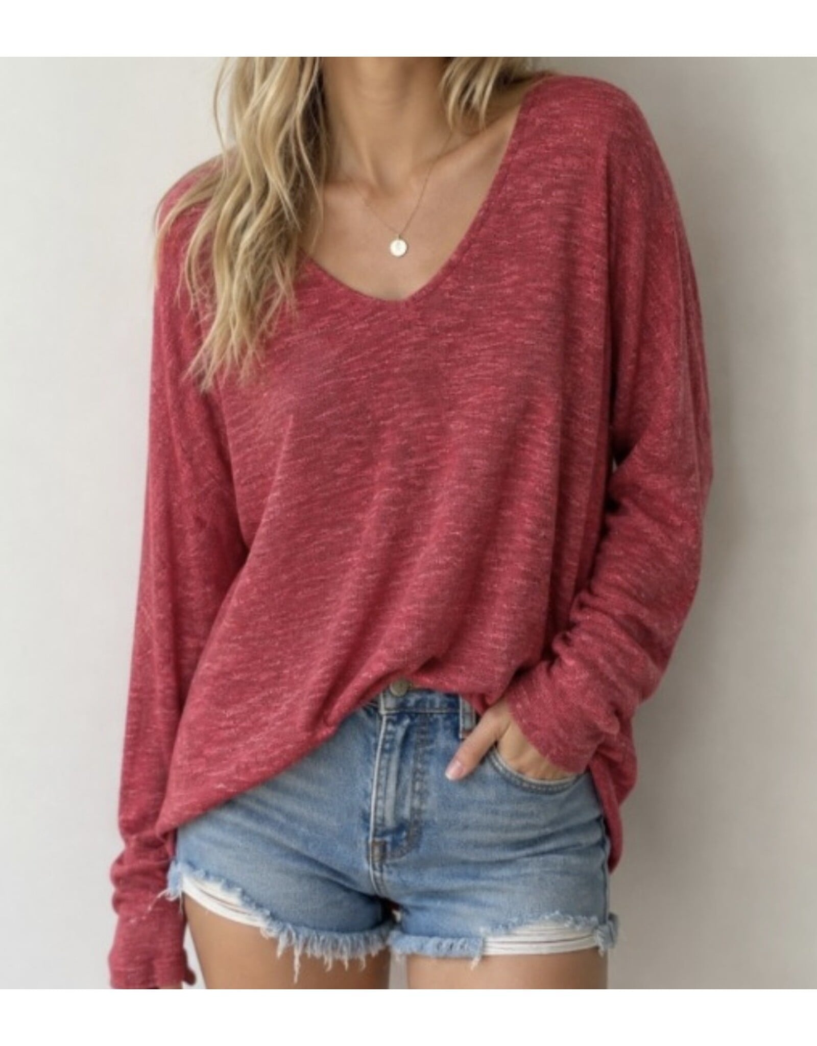 Wasabi dolman l/s v neck