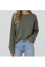 Wasabi hacci slub l/s crew