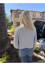 Wasabi knit bat sleeve sweater