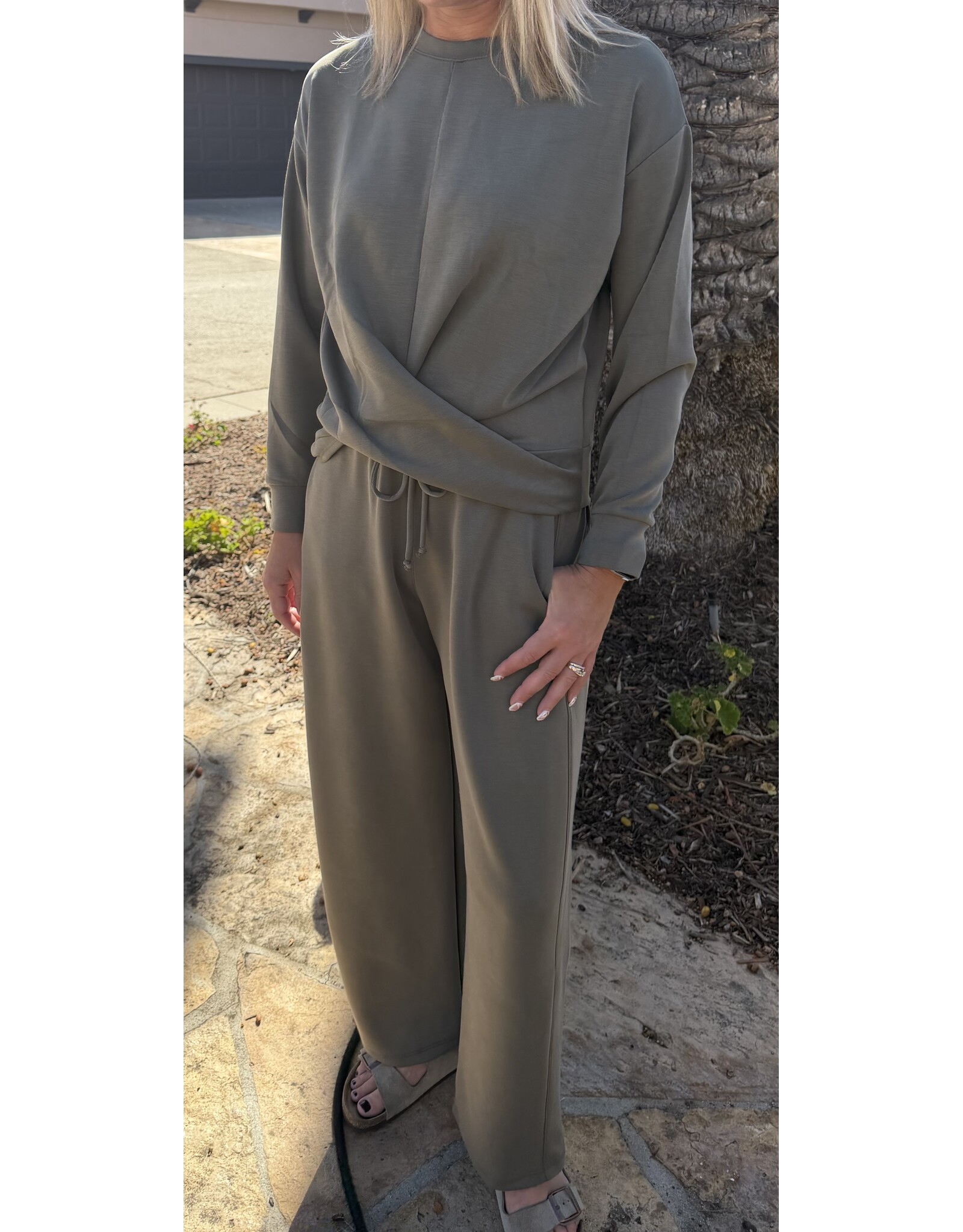 Wasabi techno cupro l/s top