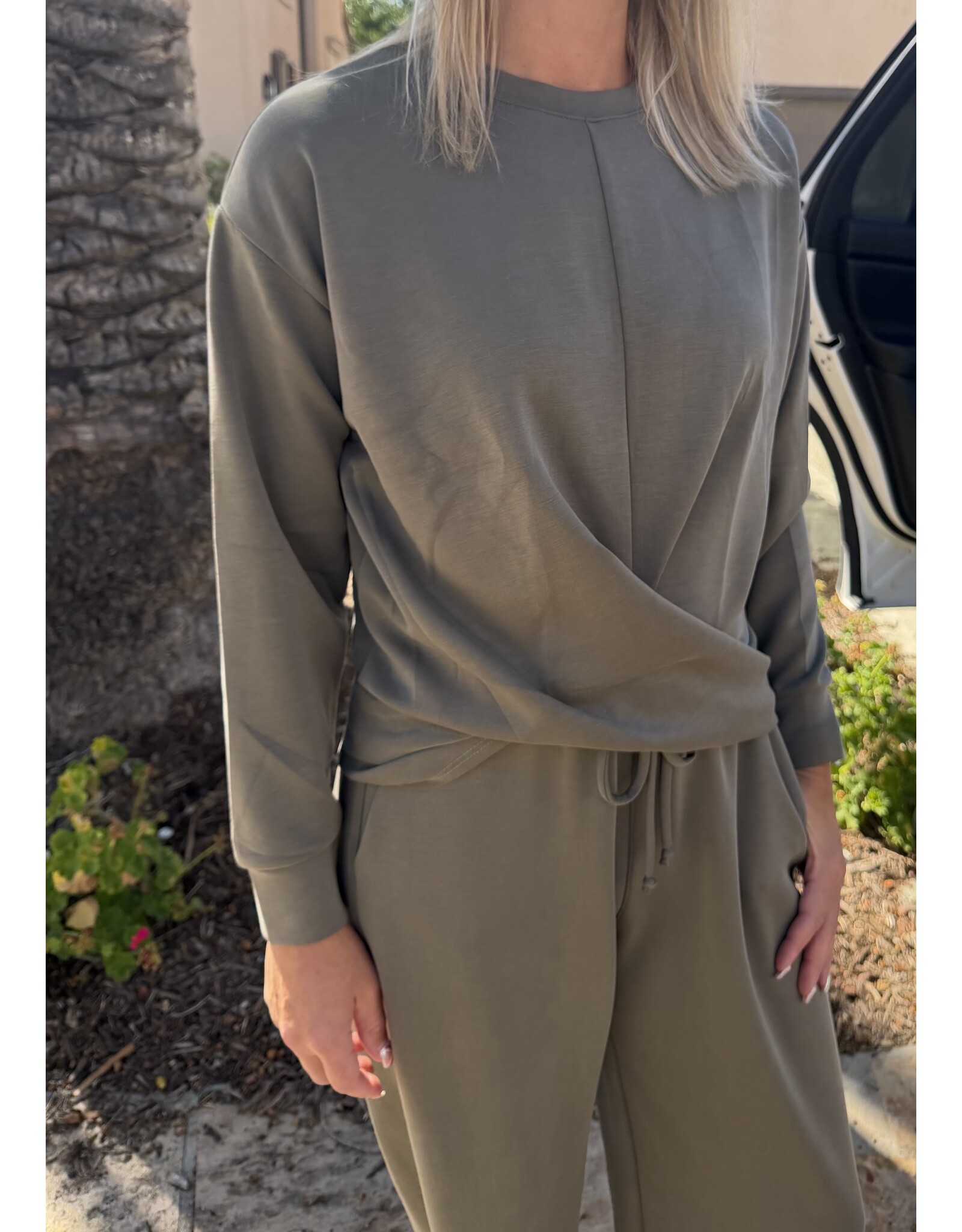 Wasabi techno cupro l/s top