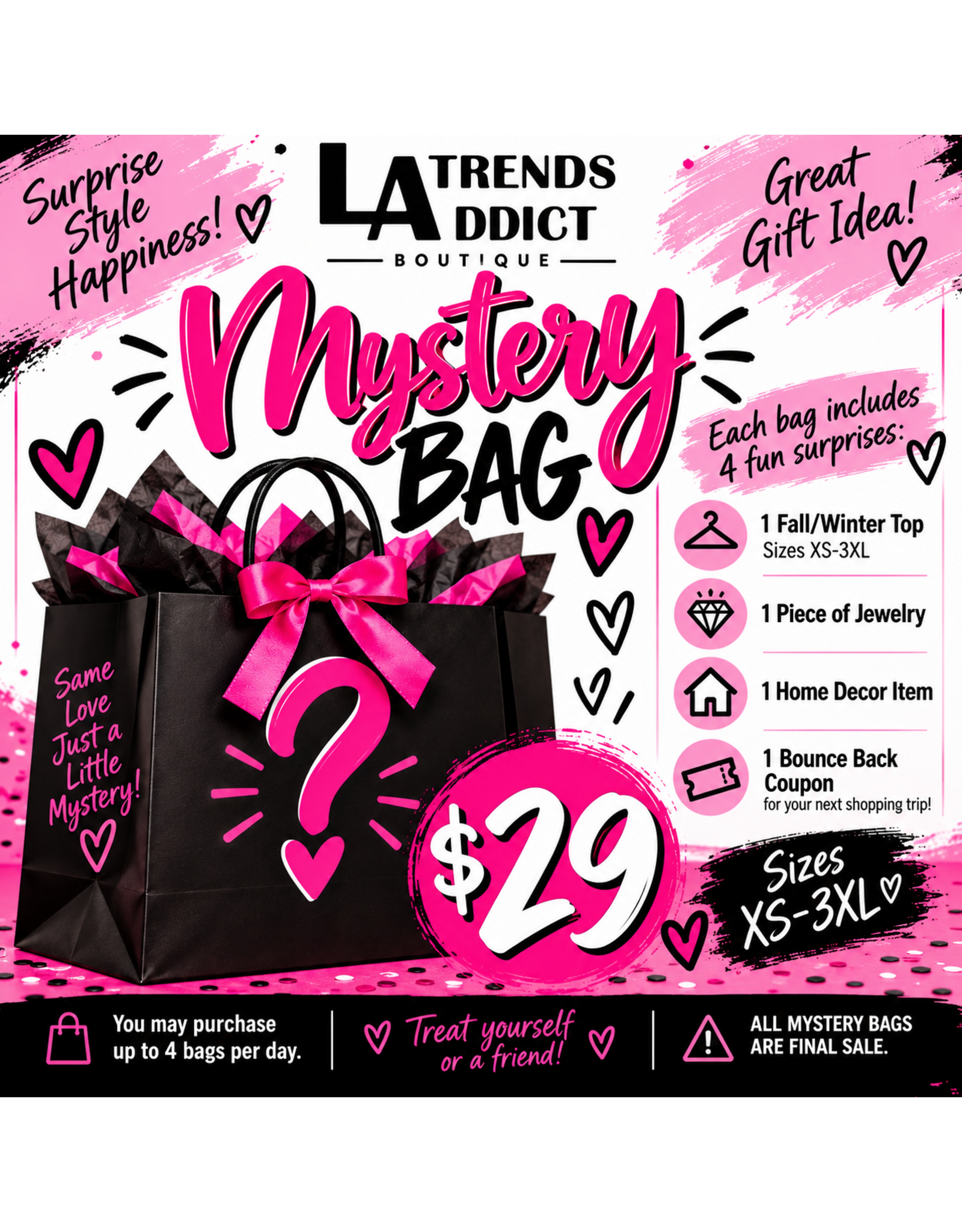 $29 Mystery Bag (final sale)