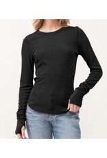 Wasabi heavy baby rib l/s top