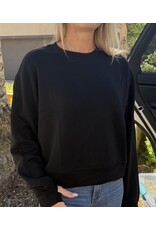 Wasabi techno cupro l/s thumbhole top Black