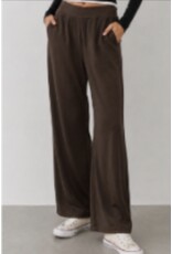 Wasabi Baby Rib Palazzo Pants