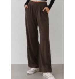 Wasabi Baby Rib Palazzo Pants