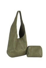 Hobo Bag w/Zipper Pouch